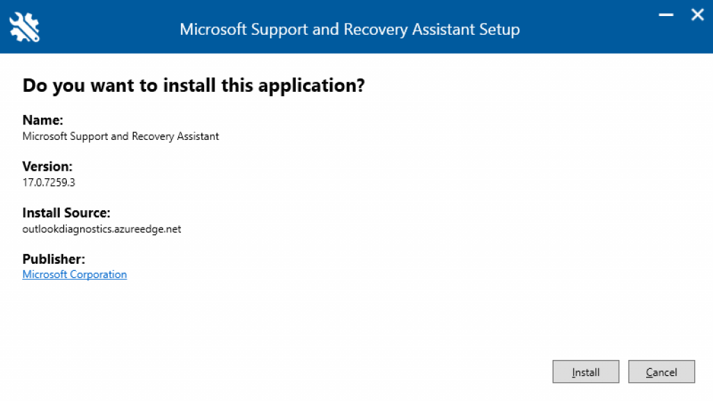 Microsoft Support and Recovery Assistant soll das Problem der "Windows-Sicherheit"-Abfrage in Microsoft Outlook lösen können